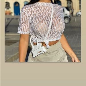 Dior mesh top